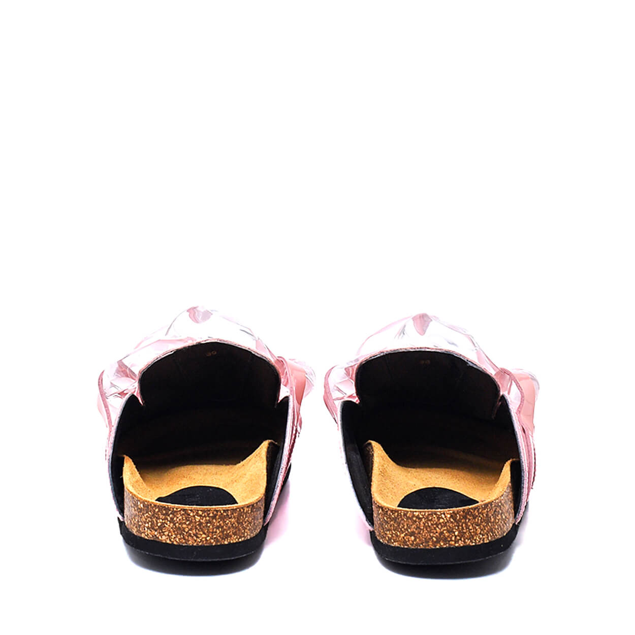 JW Anderson - Pink Patent Leather Chain Mule 39